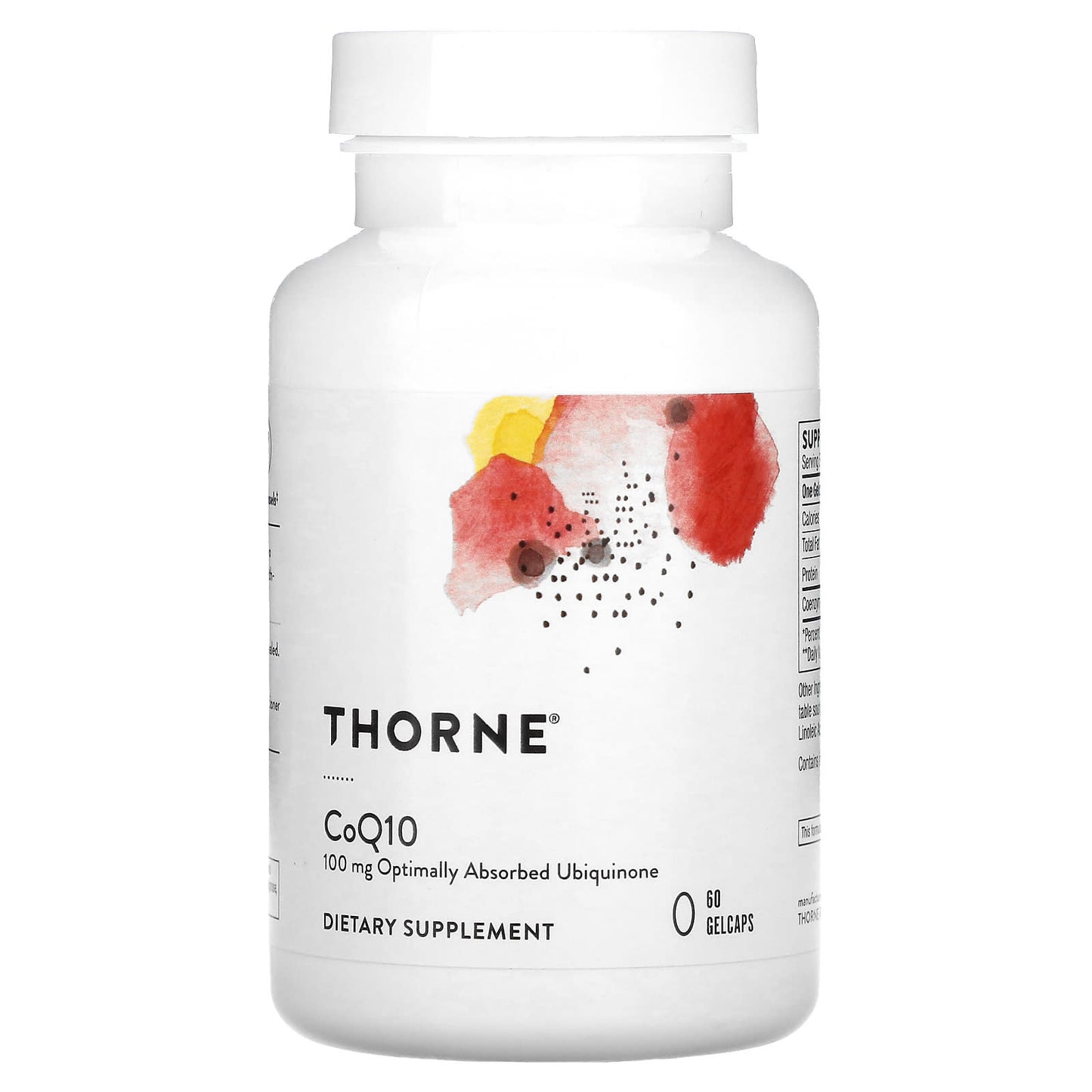 Thorne Research, CoQ10, 100 mg, 60 Capsules UPC 693749624011 | HiLife Vitamins