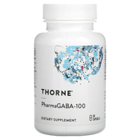 Thorne Research, Pharmagaba-100, 60 Capsules UPC 693749652014 | HiLife Vitamins