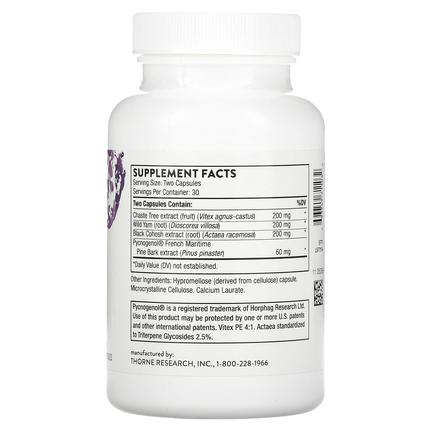 Thorne Research, Meta-Balance, 60 Capsules UPC 693749711032 | HiLife Vitamins
