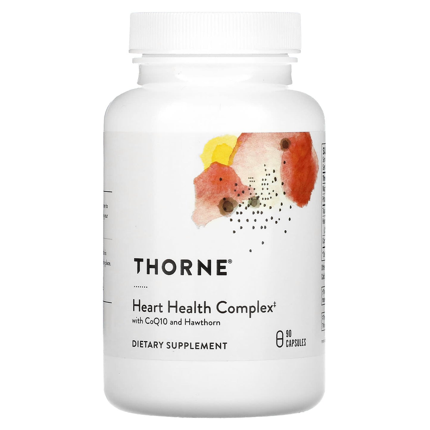 Thorne Research, Heart Health Complex with CoQ10 and Hawthorn, 90 Capsules UPC 693749713029 | HiLife Vitamins