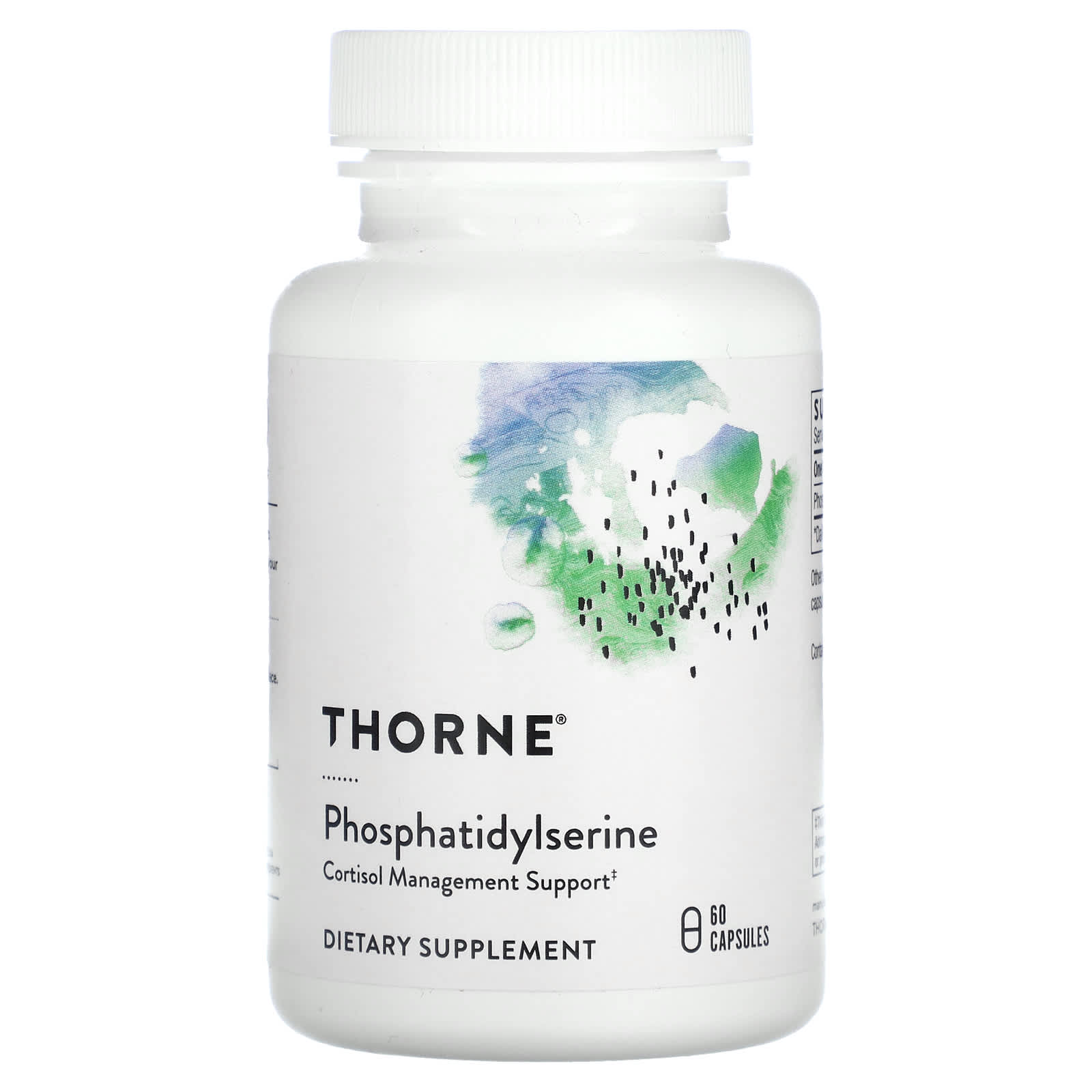 Thorne Research, Phosphatidylserine (formerly Iso-Phos), 60 Capsules UPC 693749715023 | HiLife Vitamins