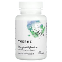 Thorne Research, Phosphatidylserine (formerly Iso-Phos), 60 Capsules UPC 693749715023 | HiLife Vitamins