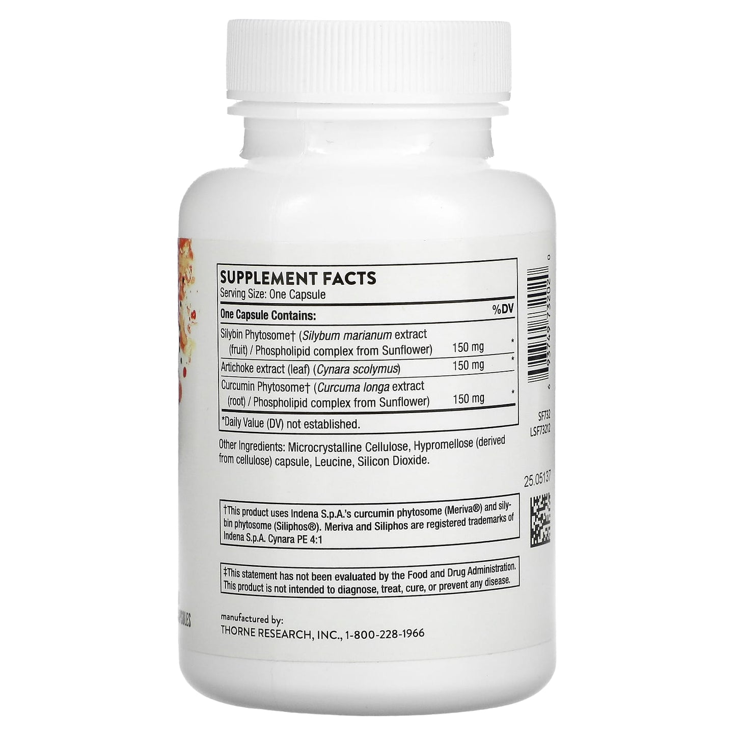 Thorne Research, S.A.T.®, 60 Capsules UPC 693749732020 | HiLife Vitamins