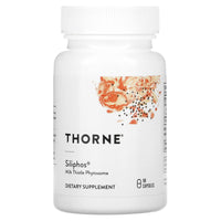 Thorne Research, Siliphos, 90 Capsules UPC 693749733010 | HiLife Vitamins