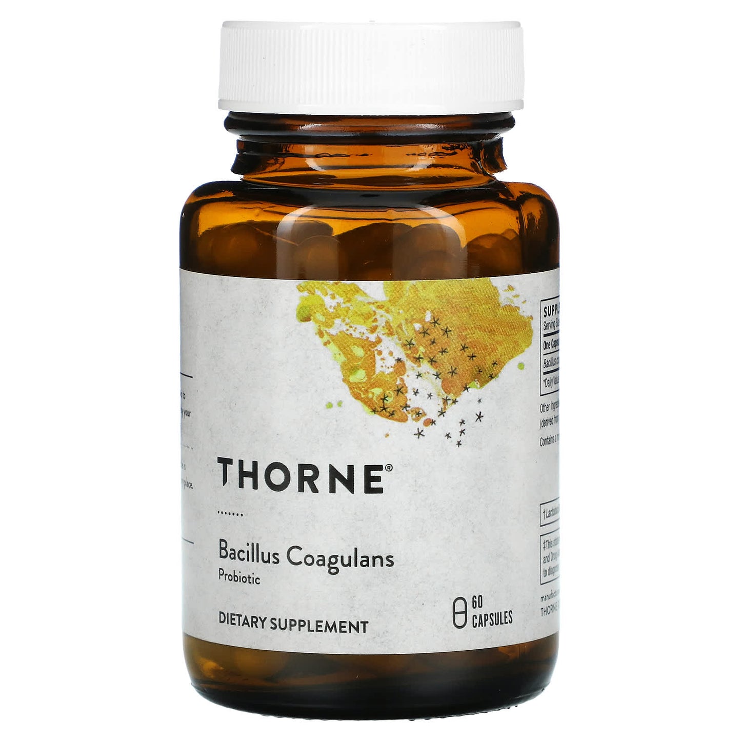 Thorne Research, Bacillus Coagulans, 60 Capsules UPC 693749758020 | HiLife Vitamins