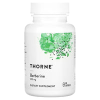 Thorne Research, Berberine, 200 mg, 60 Capsules UPC 693749760023 | HiLife Vitamins