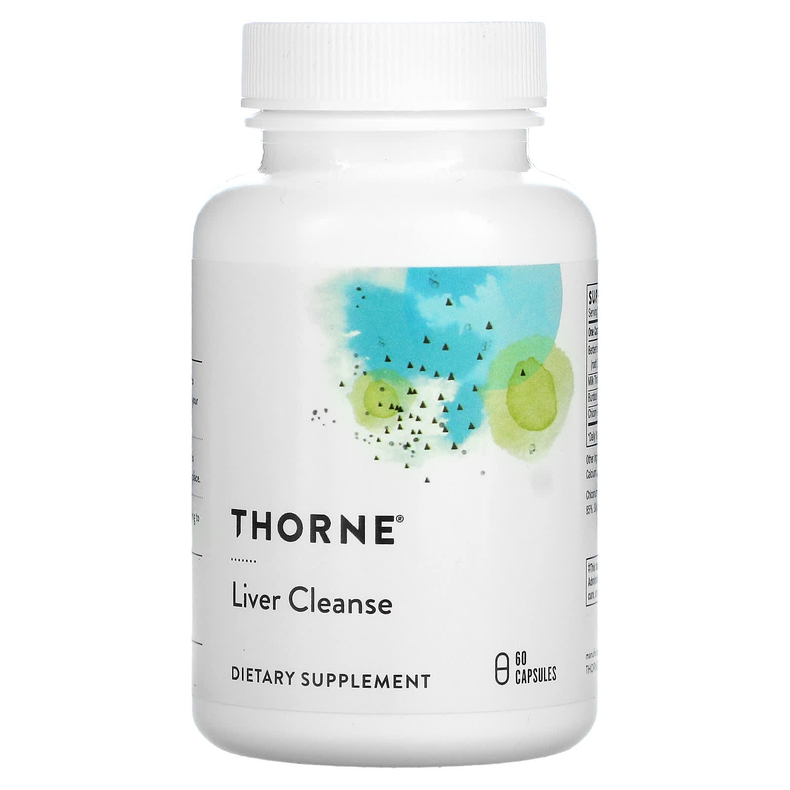 Thorne Research, Liver Cleanse, 60 Capsules UPC 693749769026 | HiLife Vitamins