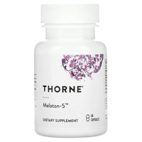 Thorne Research, Melaton-5, 60 Capsules UPC 693749780021 | HiLife Vitamins