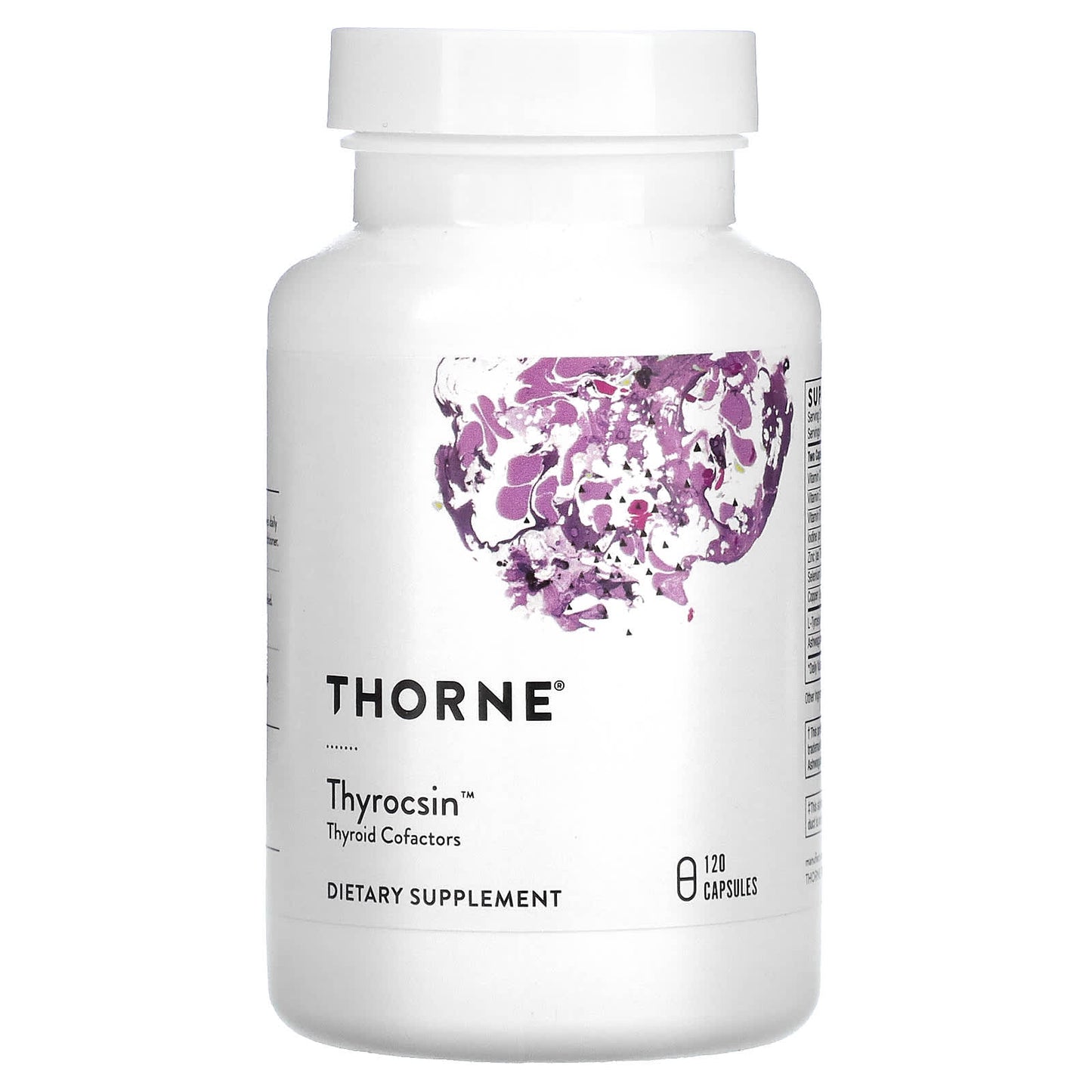 Thorne Research, Thyroid Health Complex (formerly Thyrocsin)™, 120 Capsules UPC 693749784012 | HiLife Vitamins