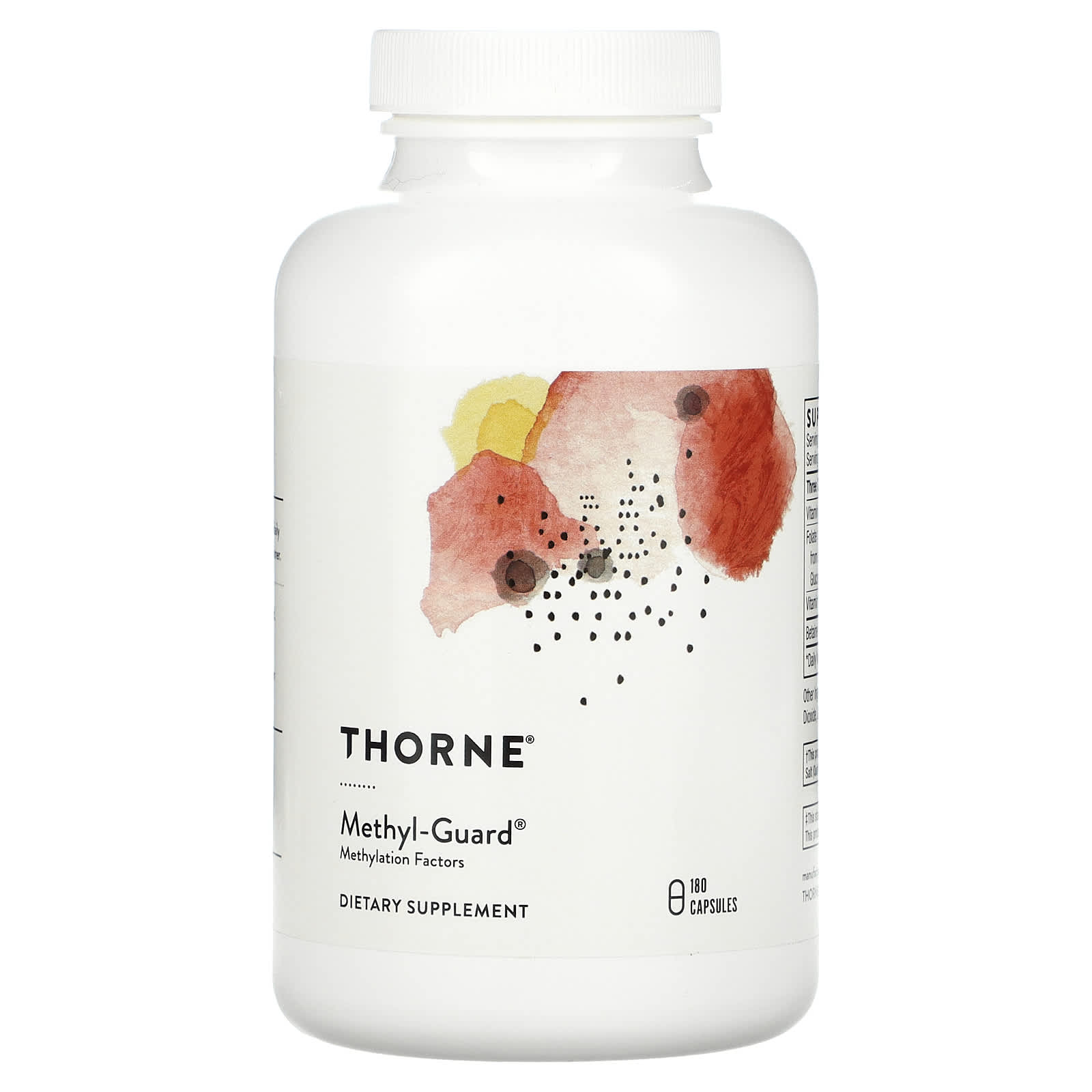 Thorne Research, Methyl-Guard, 180 Capsules UPC 693749787037 | HiLife Vitamins