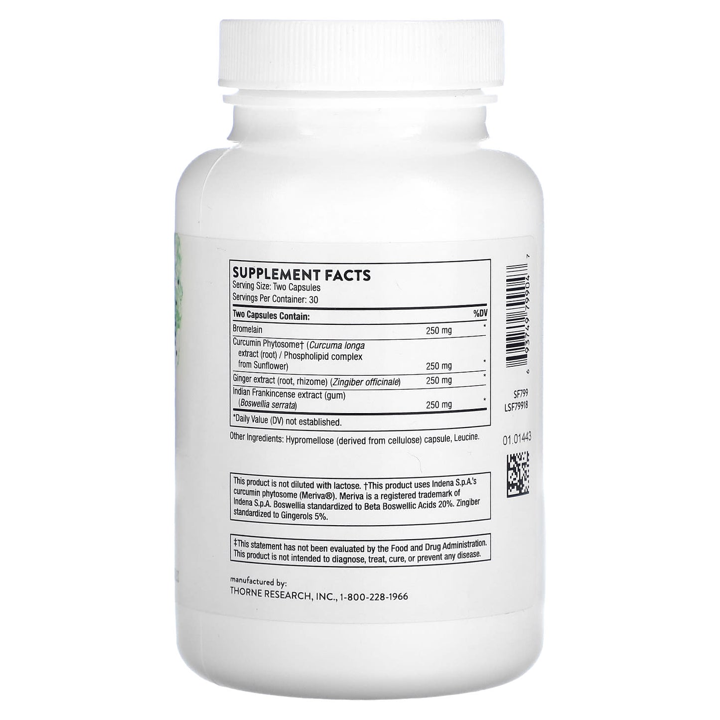 Thorne Research, Phytoprofen, 60 Capsules UPC 693749799047 | HiLife Vitamins