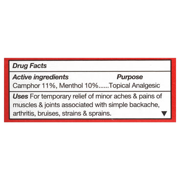 Tiger Balm, Tiger Balm Red, 0.14 Oz UPC 039278200300 | Hilife Vitamins