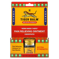 Tiger Balm, Tiger Balm Red X-tra Strength, 0.63 Oz UPC 039278220100 | Hilife Vitamins
