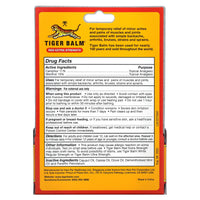 Tiger Balm, Tiger Balm Red X-tra Strength, 0.63 Oz UPC 039278220100 | Hilife Vitamins