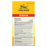 Tiger Balm, Tiger Balm Arthritis Rub, 4 Oz UPC 039278422047 | Hilife Vitamins