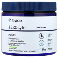 Trace Minerals, ZEROLyte Powder, Salty Citrus, 12.2 oz (346 g) UPC 878941009150 | Hilife Vitamins
