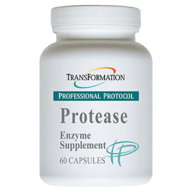 Transformation Enzyme, Protease, 60 Capsules UPC 632889400819 | HiLife Vitamins