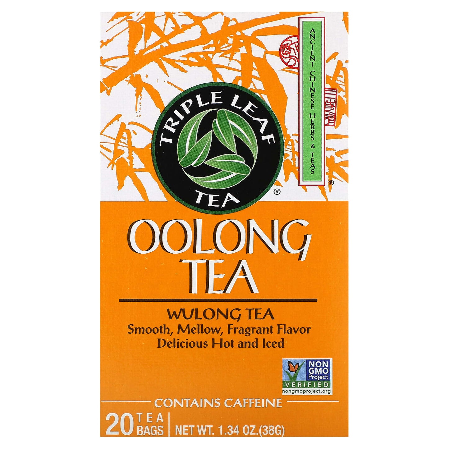 TRIPLE LEAF TEA, Oolong Tea (Wulong Tea), 20 BAG UPC 023991000200 | Hilife Vitamins