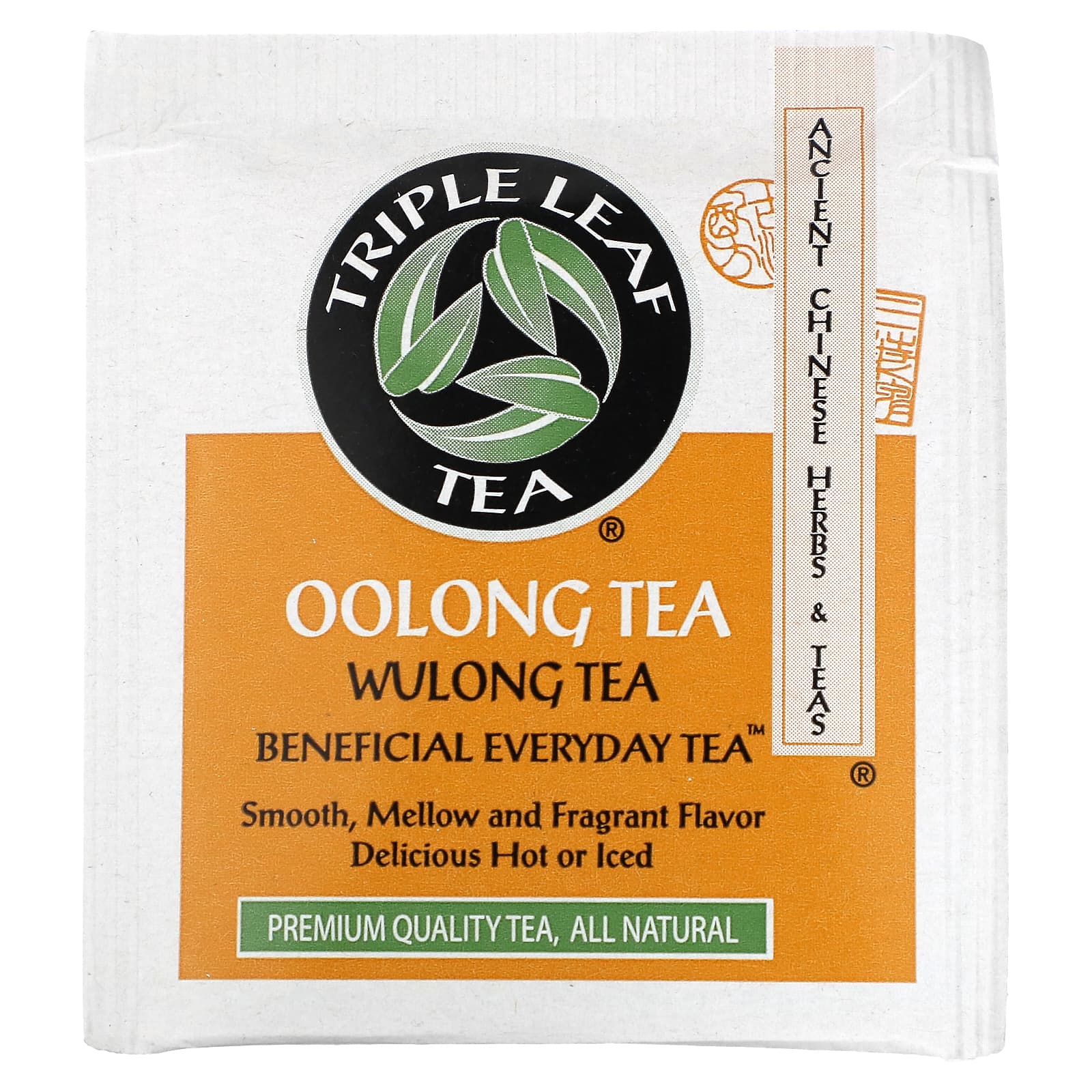 TRIPLE LEAF TEA, Oolong Tea (Wulong Tea), 20 BAG UPC 023991000200 | Hilife Vitamins