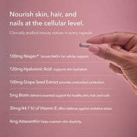 Tru Niagen, Tru Niagen® Beauty, 30 Vegetarian Capsules UPC 850064273229 | Hilife Vitamins