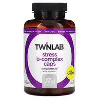 Twinlab, Stress B-Complex, 100 Capsules UPC 027434006422 | Hilife Vitamins