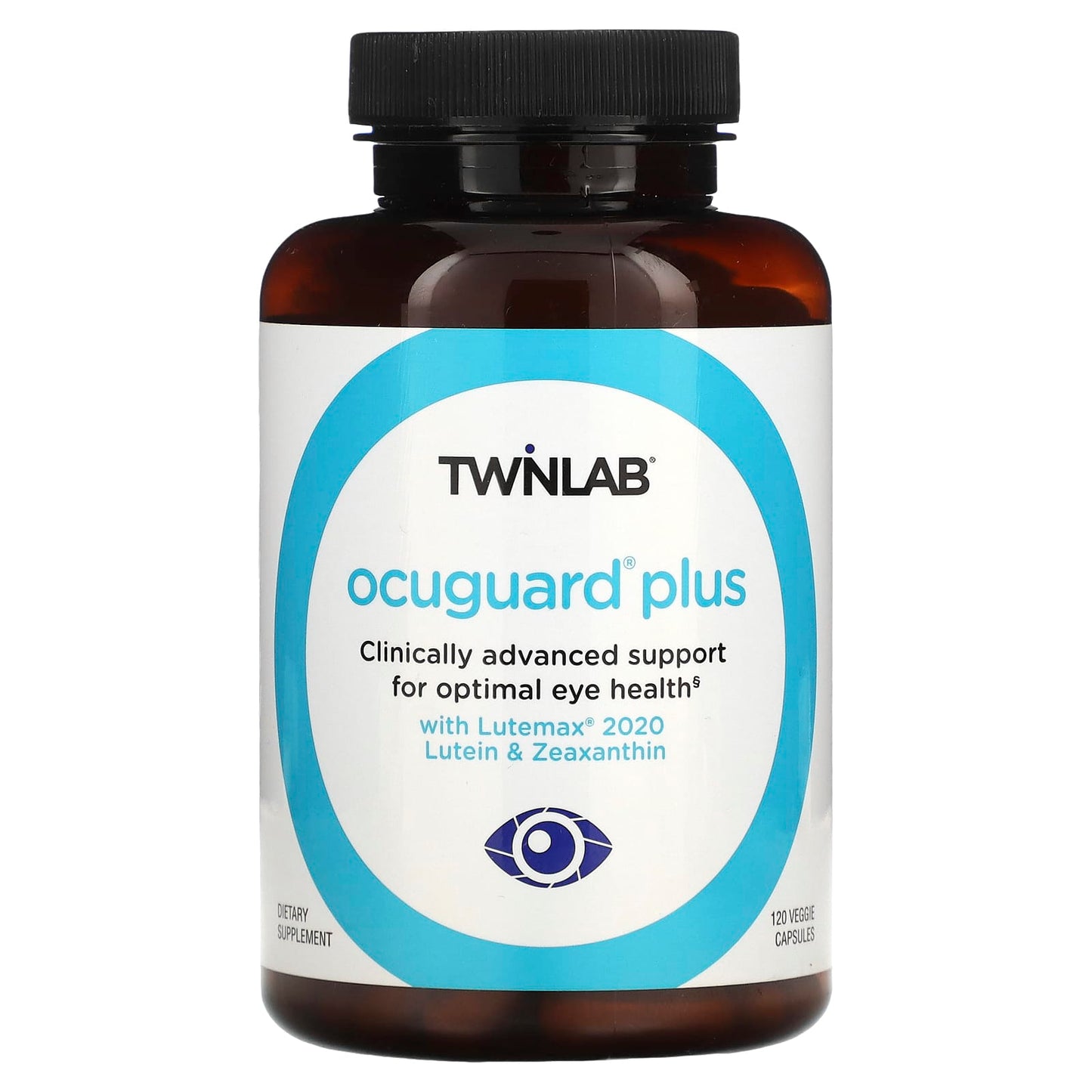 Twinlab, OcuGuard® Plus, 120 Veggie Capsules UPC 027434032070 | Hilife Vitamins