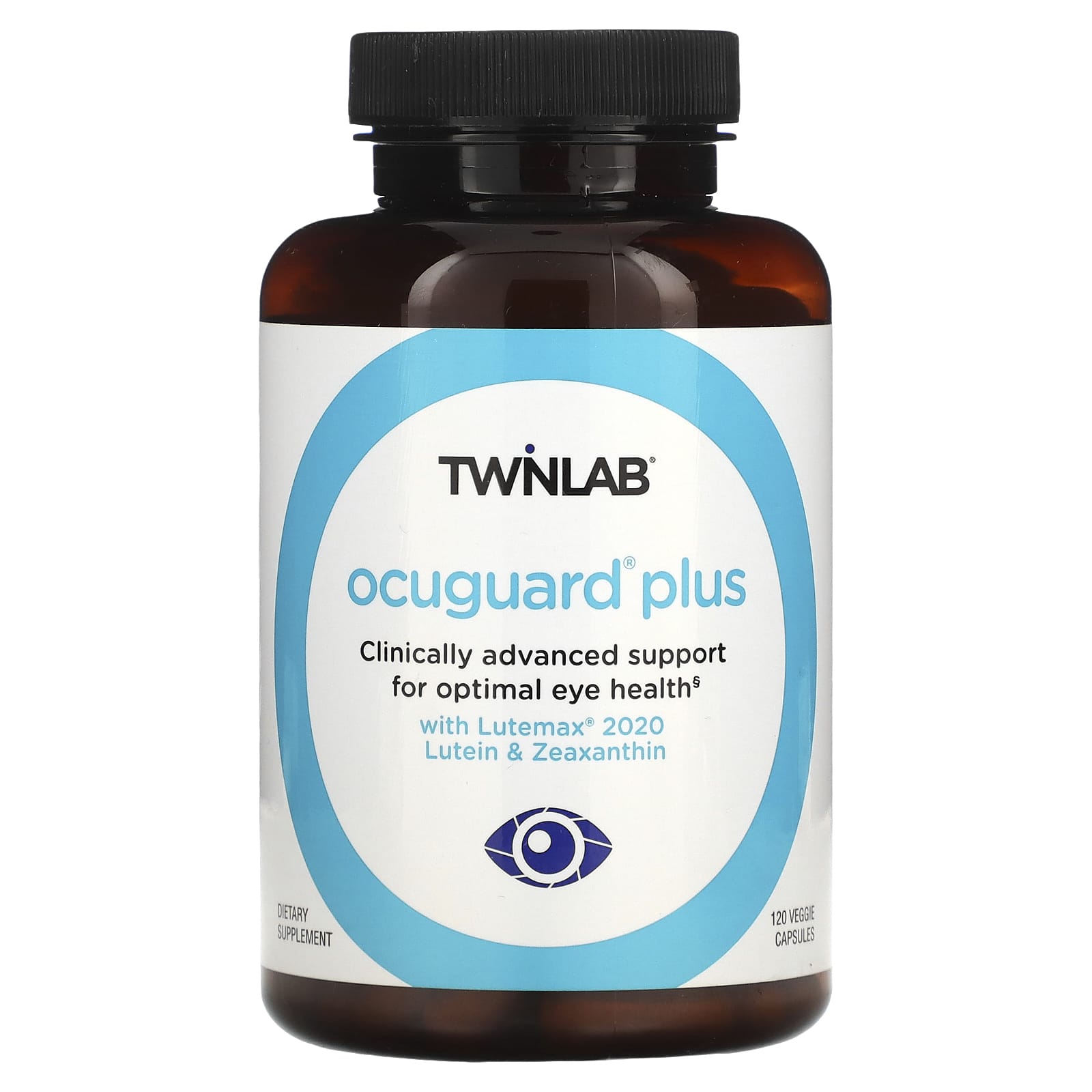Twinlab, OcuGuard® Plus, 120 Veggie Capsules UPC 027434032070 | Hilife Vitamins