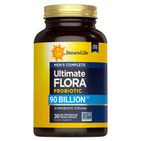 Renew Life, Men’s Care Probiotic, 90 Billion CFU, 30 Vegetarian Capsules UPC 631257121257 | HiLife Vitamins