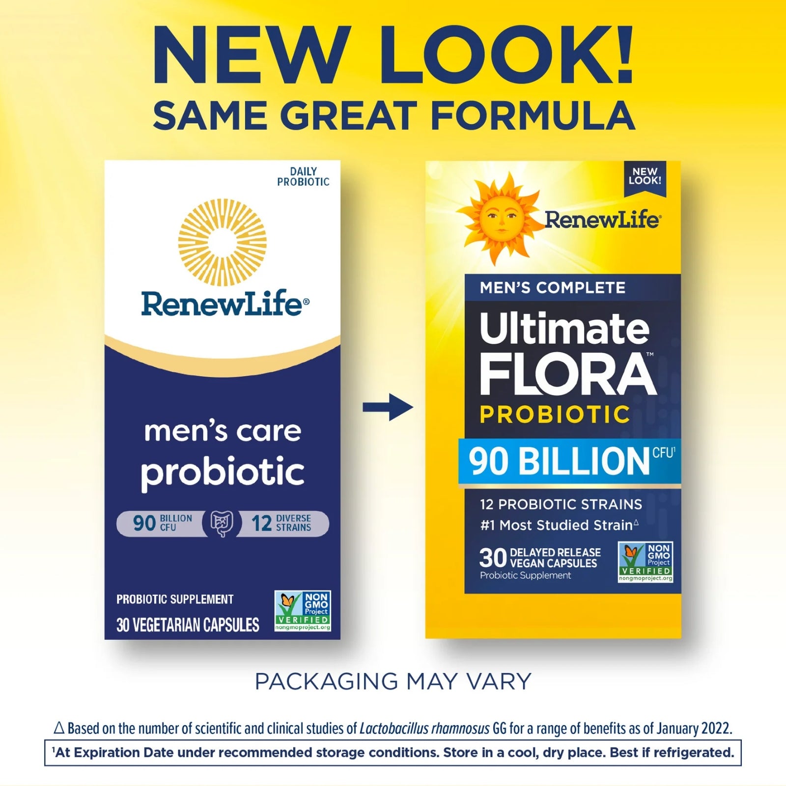 Renew Life, Men’s Care Probiotic, 90 Billion CFU, 30 Vegetarian Capsules UPC 631257121257 | HiLife Vitamins