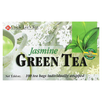 Uncle Lees Teas, Legends of China, Jasmine Green Tea, 100 Tea Bags UPC 049606100011 | Hilife Vitamins