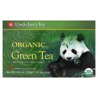 Uncle Lees Teas, Organic Green Tea, 100 UPC 892241000686 | Hilife Vitamins