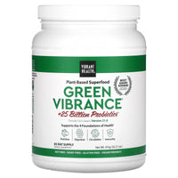 Vibrant Health, Green Vibrance Powder, 32.21 oz UPC 074306800862 | HiLife Vitamins