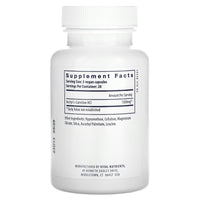 Vital Nutrients, Acetyl L-Carnitine, 500 mg, 60 Vegan Capsules UPC 693465115114 | HiLife Vitamins