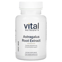 Vital Nutrients, Astragalus Root Extract, 90 Vegan Capsules UPC 693465201114 | HiLife Vitamins