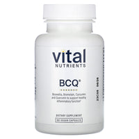 Vital Nutrients, BCQ, 60 Vegan Capsules - 693465202111 | Hilife Vitamins