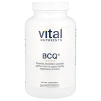Vital Nutrients, BCQ®, 240 Vegan Capsules - 693465202319 | Hilife Vitamins