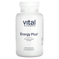 Vital Nutrients, Energy Plus, 120 Capsules UPC 693465209219 | HiLife Vitamins