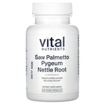 Vital Nutrients, Saw Palmetto Pygeum Nettle Root, 60 Vegan Capsules UPC 693465237113 | HiLife Vitamins