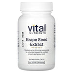 Vital Nutrients, Grape Seed Extract, 90 Vegan Capsules UPC 693465246115 | HiLife Vitamins