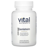 Vital Nutrients, Genistein, 60 Vegan Capsules UPC 693465268117 | HiLife Vitamins