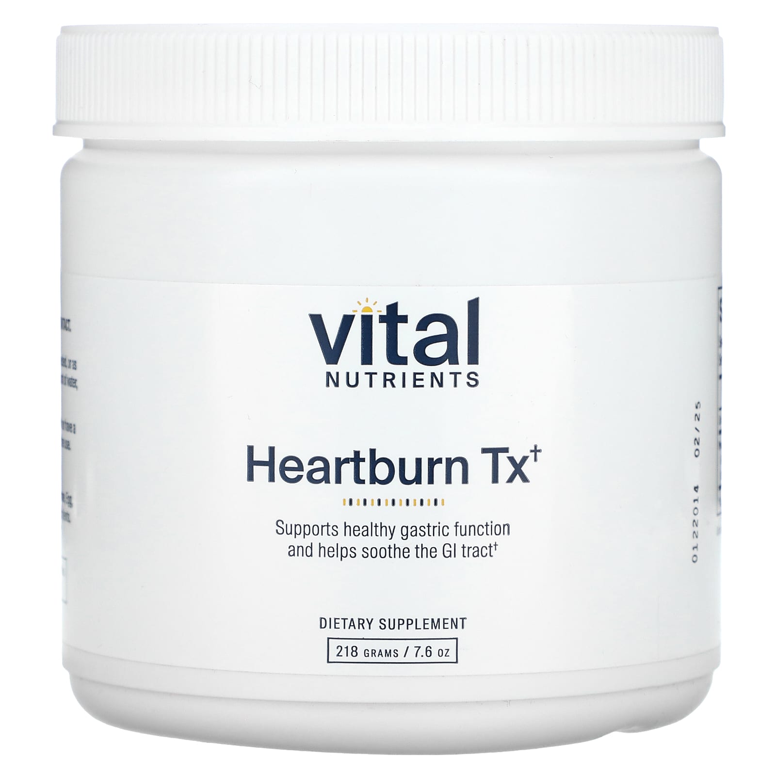 Vital Nutrients, Heartburn Tx, 7.6 oz (218 g) UPC 693465272114 | HiLife Vitamins