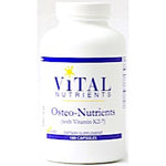 Vital Nutrients, Osteo-Nutrients (w Vit K2-7), 180 VegCaps UPC 693465310212 | HiLife Vitamins