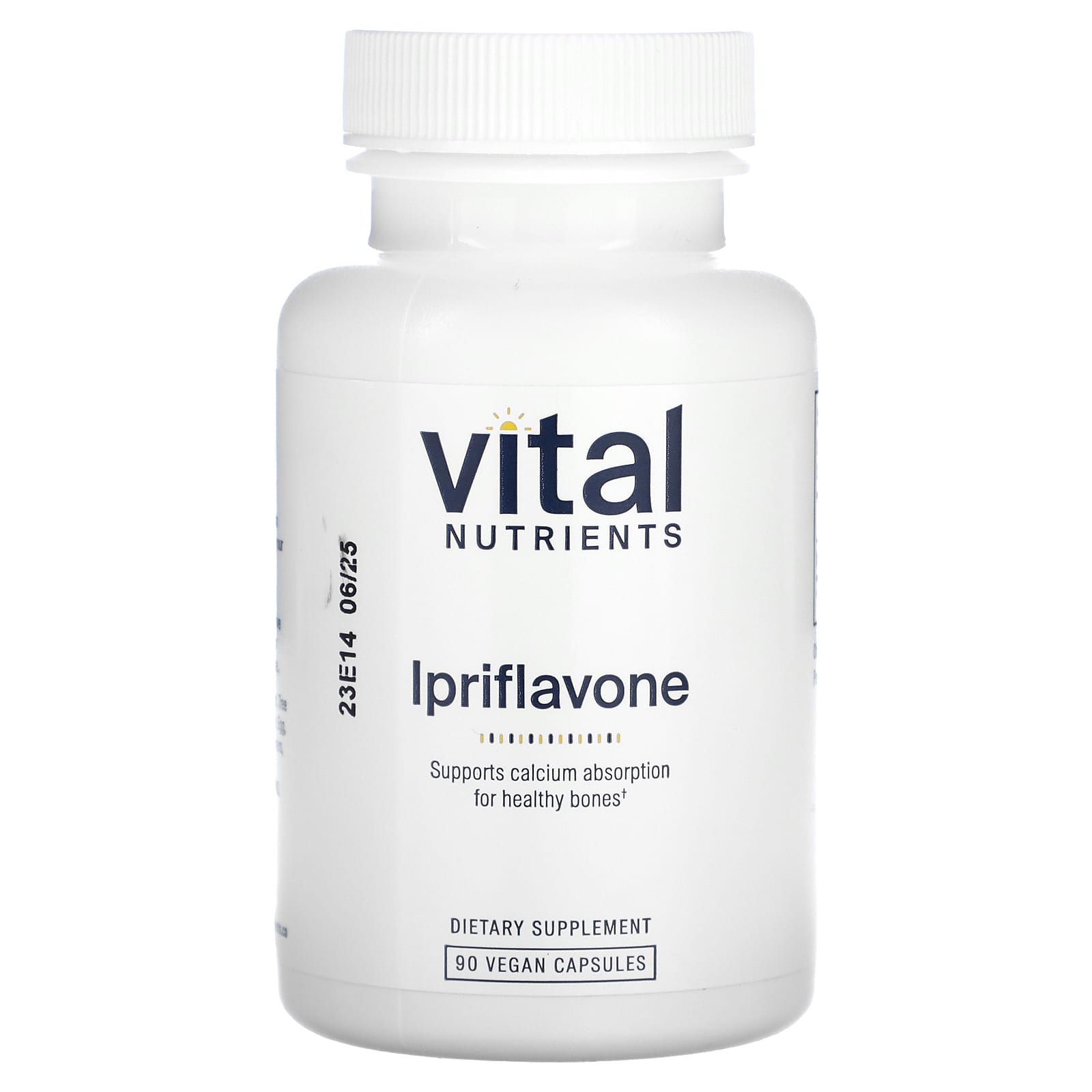 Vital Nutrients, Ipriflavone, 90 Vegan Capsules UPC 693465415115 | HiLife Vitamins