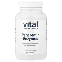 Vital Nutrients, Pancreatic Enzymes, 90 Capsules UPC 693465417119 | Hilife Vitamins