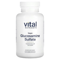 Vital Nutrients, Vegan Glucosamine Sulfate, 120 Vegan Capsules UPC 693465422113 | HiLife Vitamins