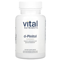 Vital Nutrients, d-Pinitol, 60 Vegetarian Capsules UPC 693465444115 | HiLife Vitamins