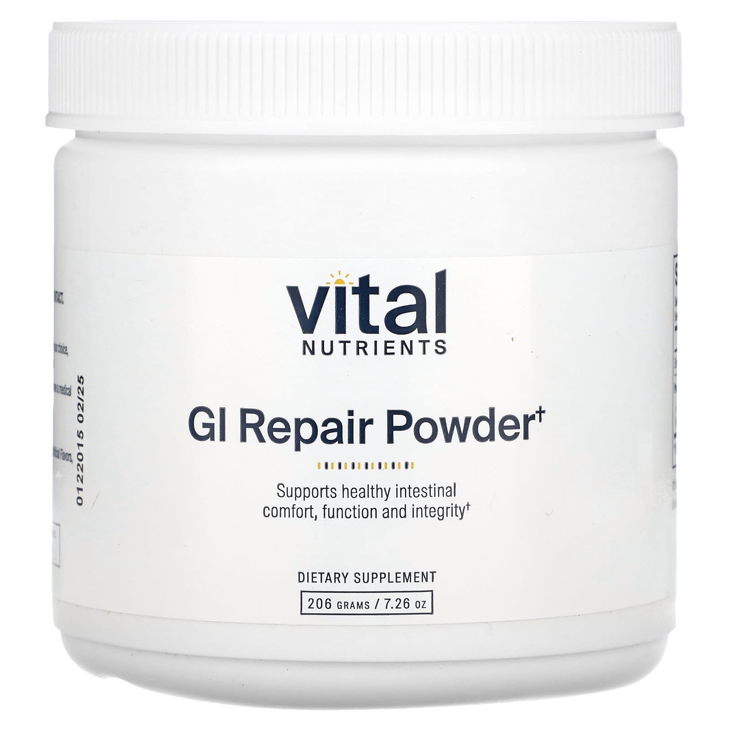 Vital Nutrients, GI Repair Powder, 7.26 oz (206 g) UPC 693465447116 | HiLife Vitamins
