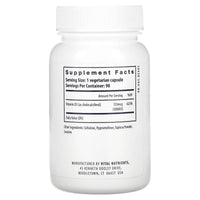 Vital Nutrients, Vitamin D3, 5,000 IU, 90 Vegetarian Capsules UPC 693465539118 | HiLife Vitamins