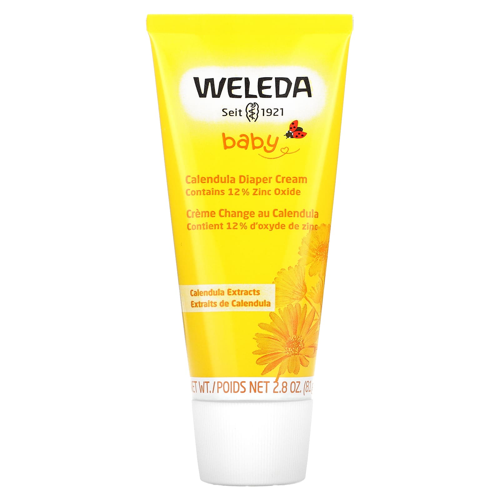 WELEDA, Calendula Diaper Care, Large, 2.8 Oz UPC 4001638088138 | Hilife Vitamins