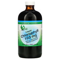 World Organics, Liquid Chlorophyll, 100 mg, 16 Oz UPC 726899590131 | Hilife Vitamins